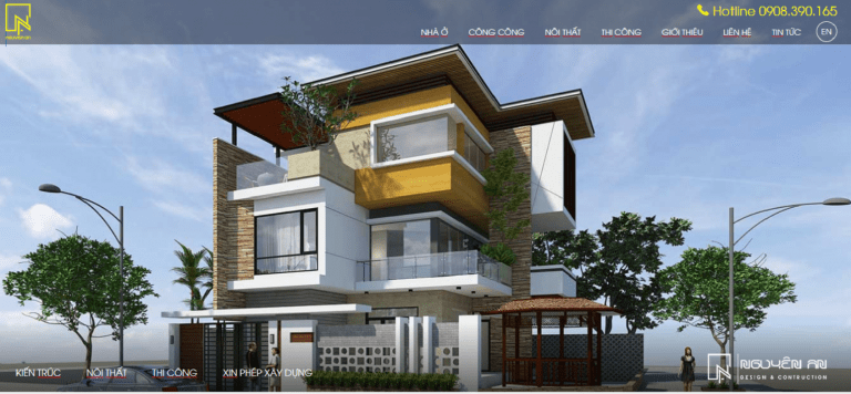 công ty thiết kế kiến trúc và xây dựng Nguyên An